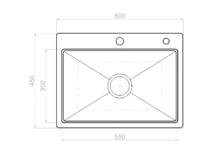 Chậu rửa bát thủ công AM8260