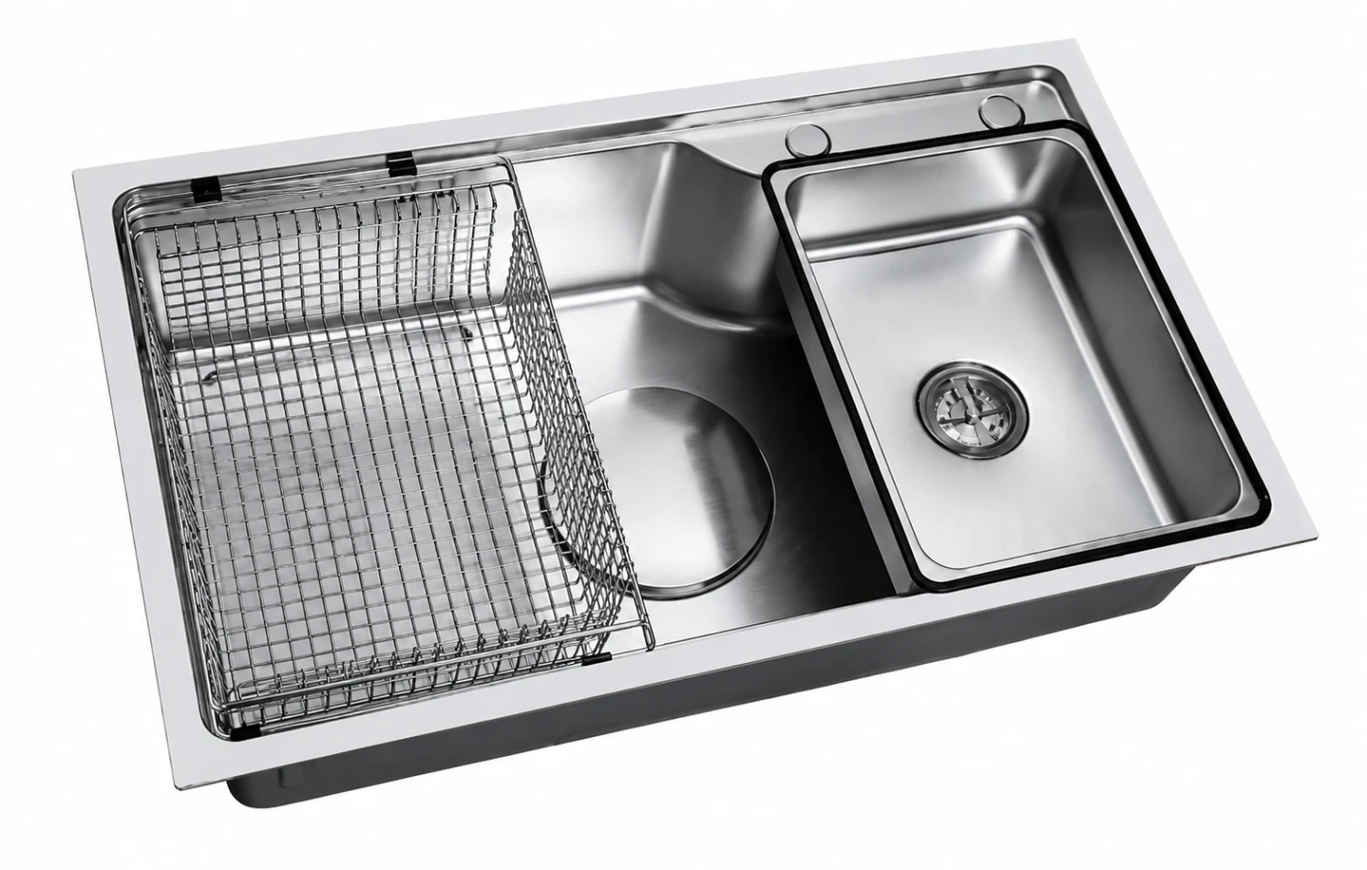 Chậu rửa một hố, một lỗ thoát tràn DS8048