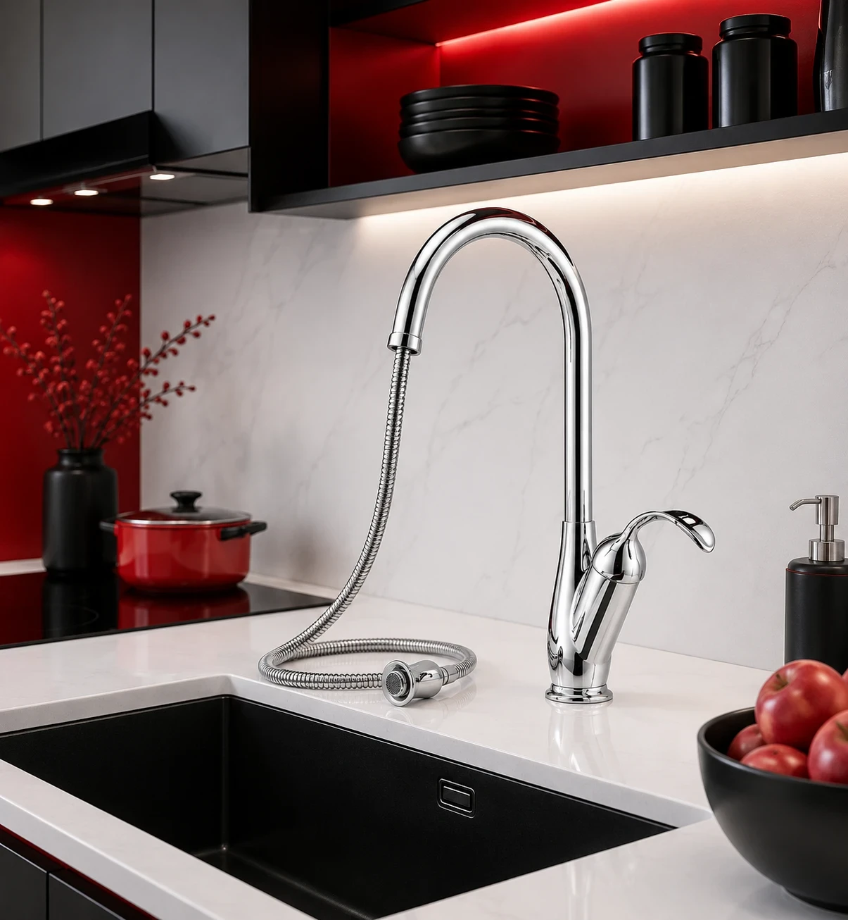 Vòi bếp nóng lạnh KNT81067