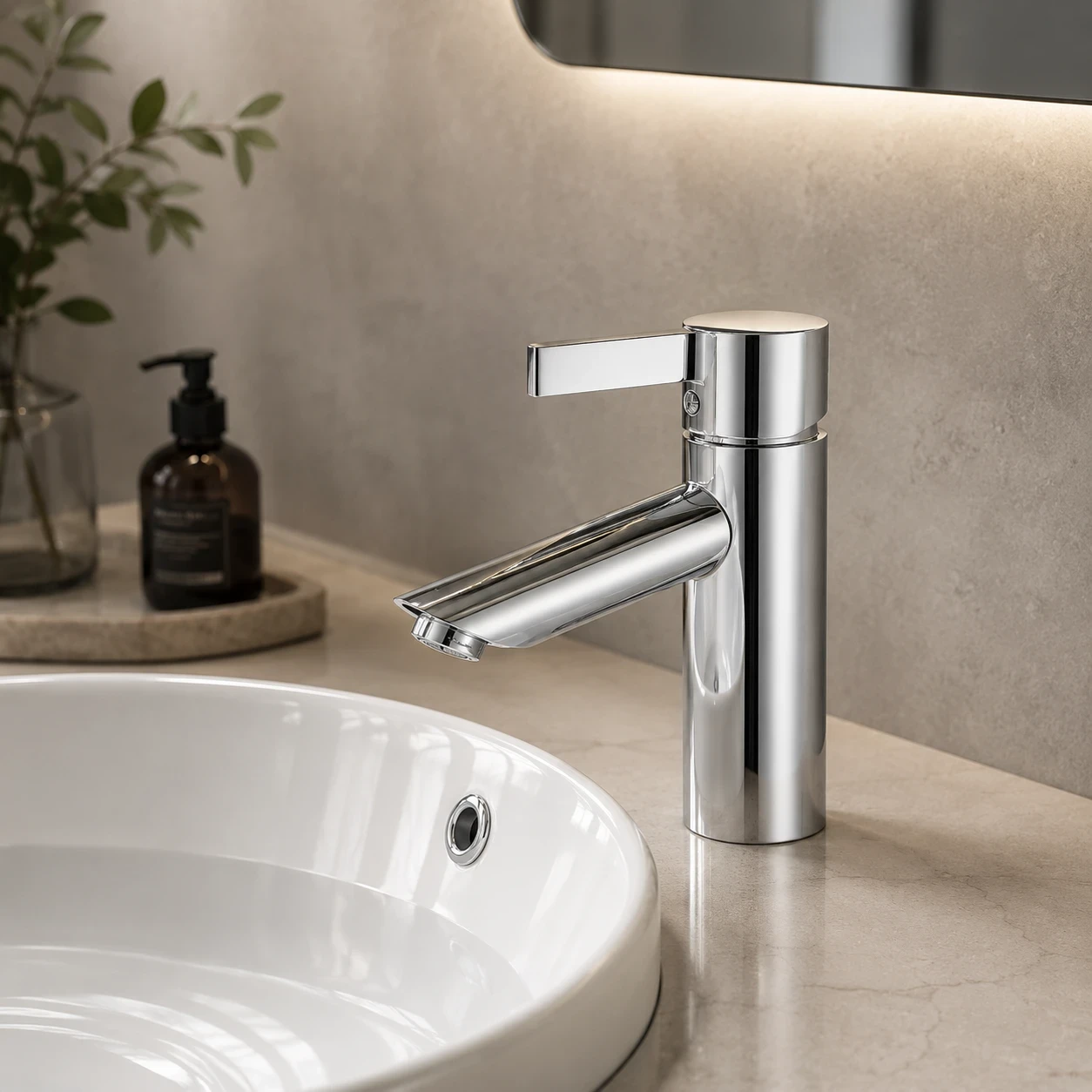 Vòi lavabo nóng lạnh BNP1617