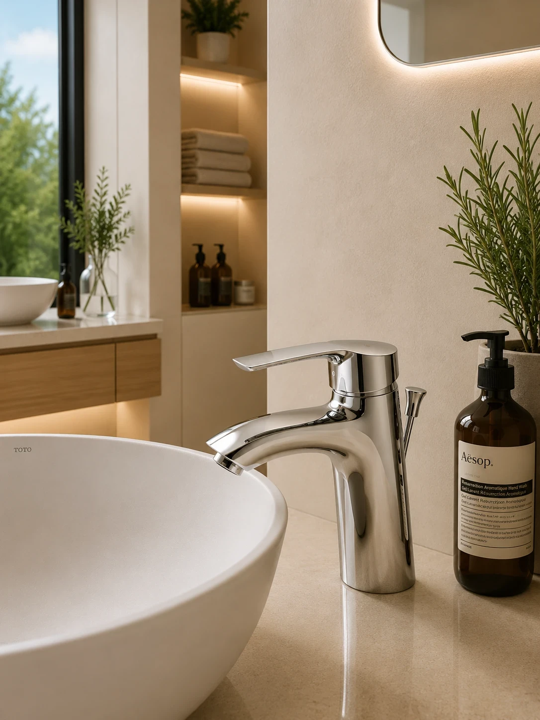 Vòi Lavabo nóng lạnh BNU1317