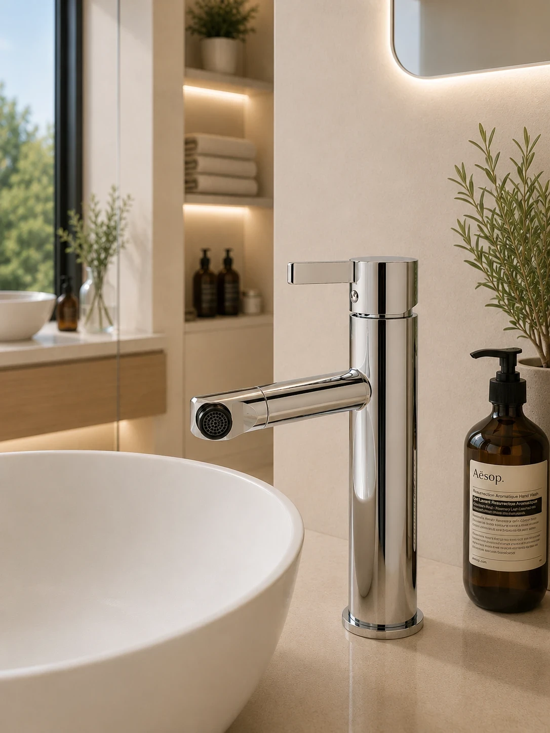 Vòi lavabo nóng lạnh BNP1621