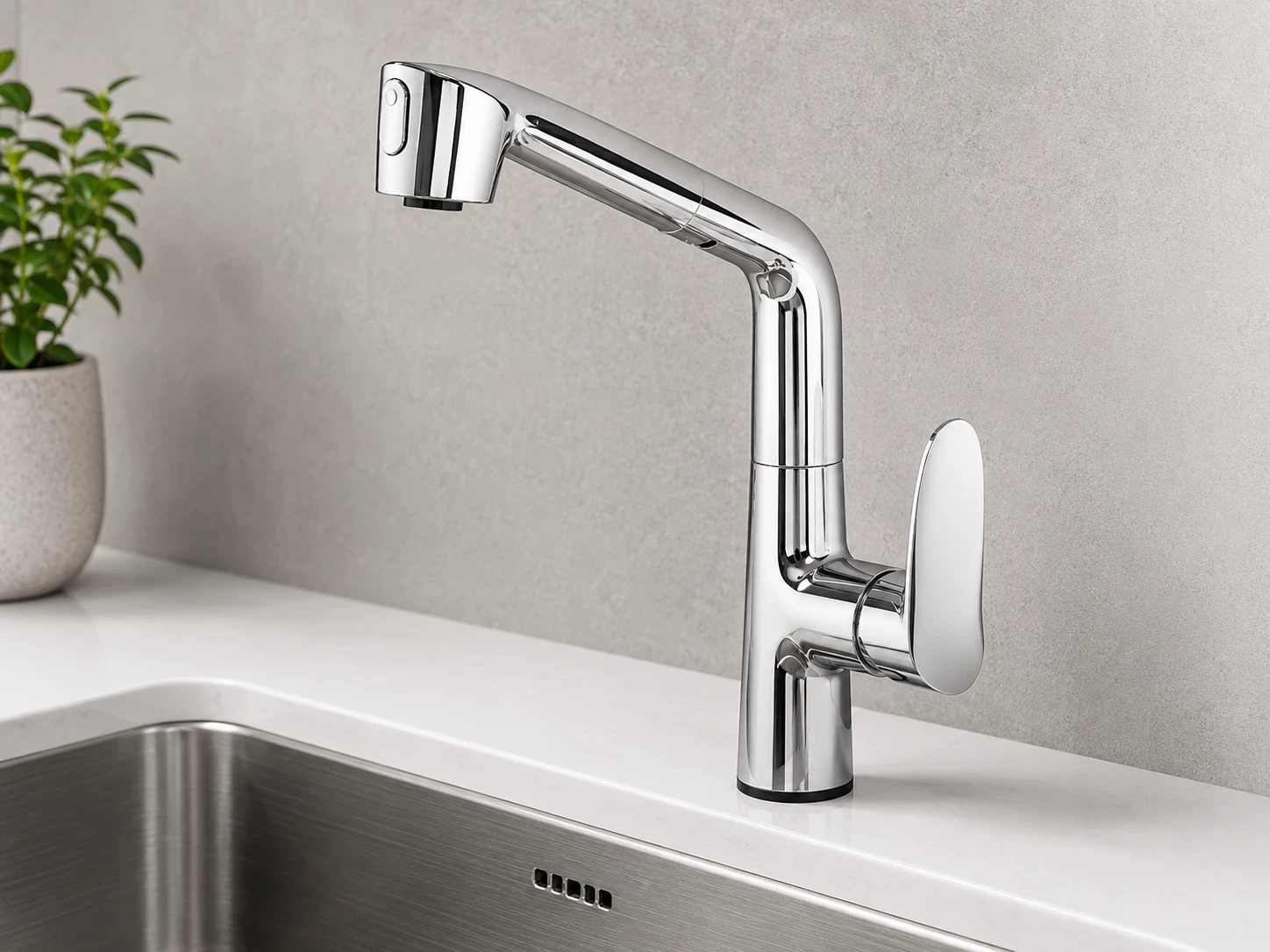 Vòi bếp nóng lạnh AM 6008