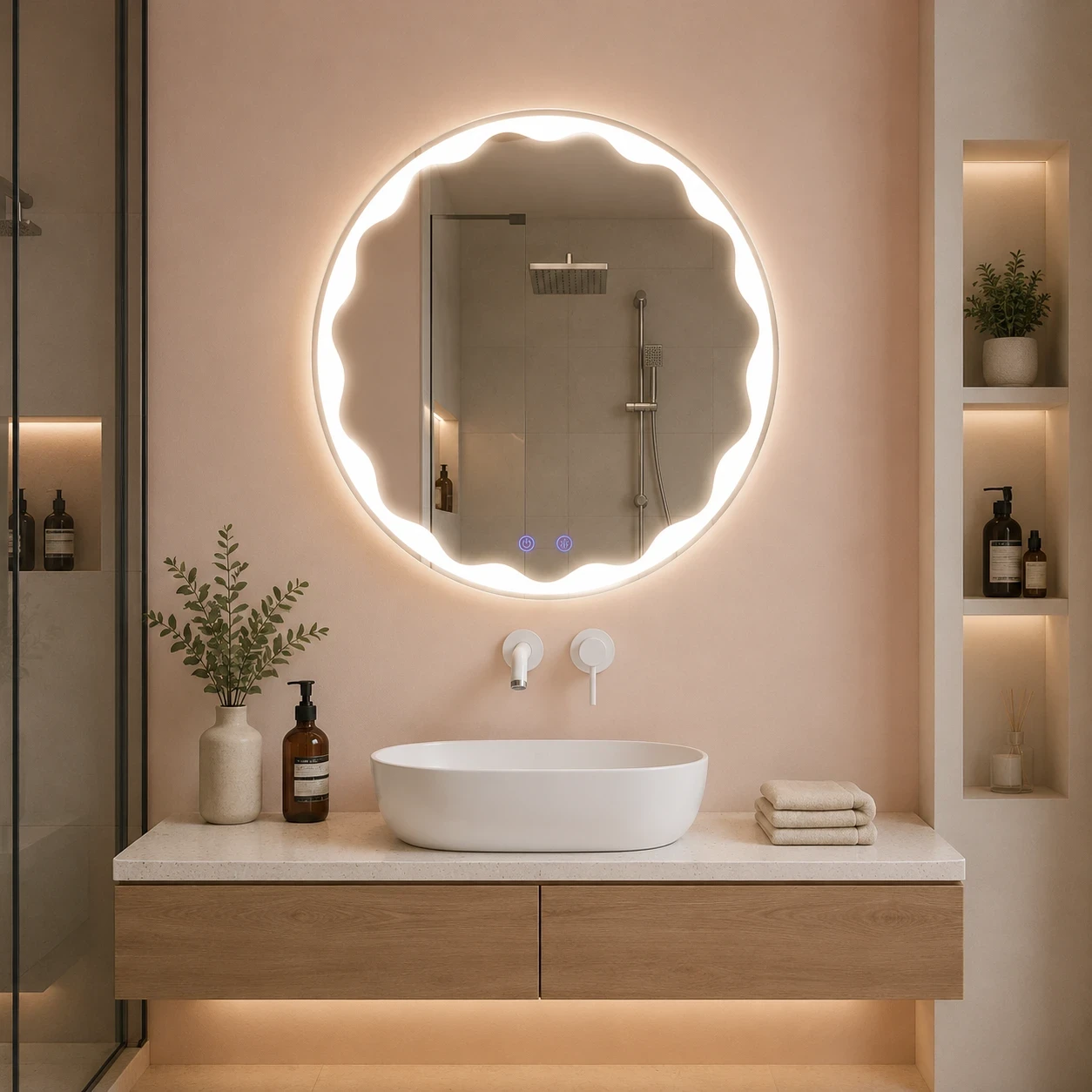 Gương điện cảm ứng cao cấp AMDP321A