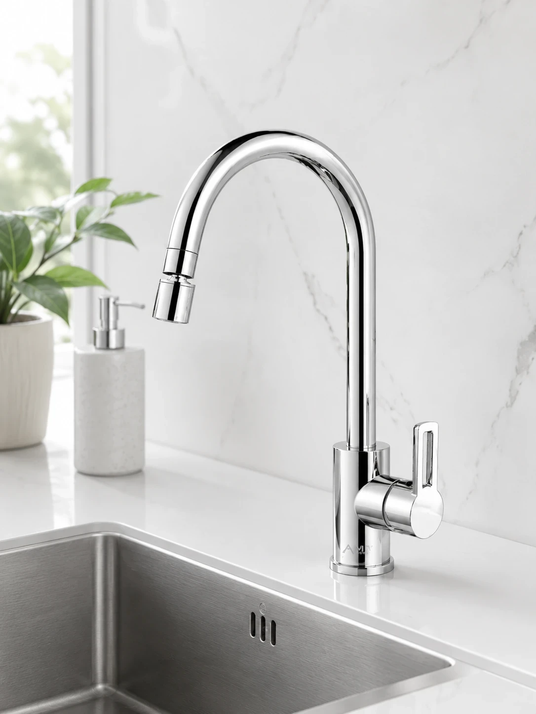Vòi bếp nóng lạnh AM5005N
