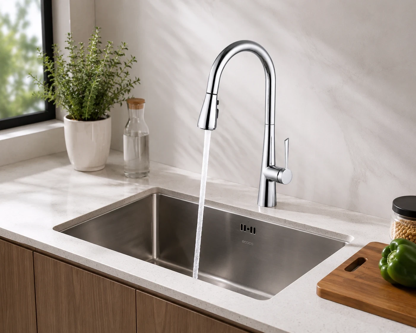 Vòi bếp nóng lạnh AM 3008