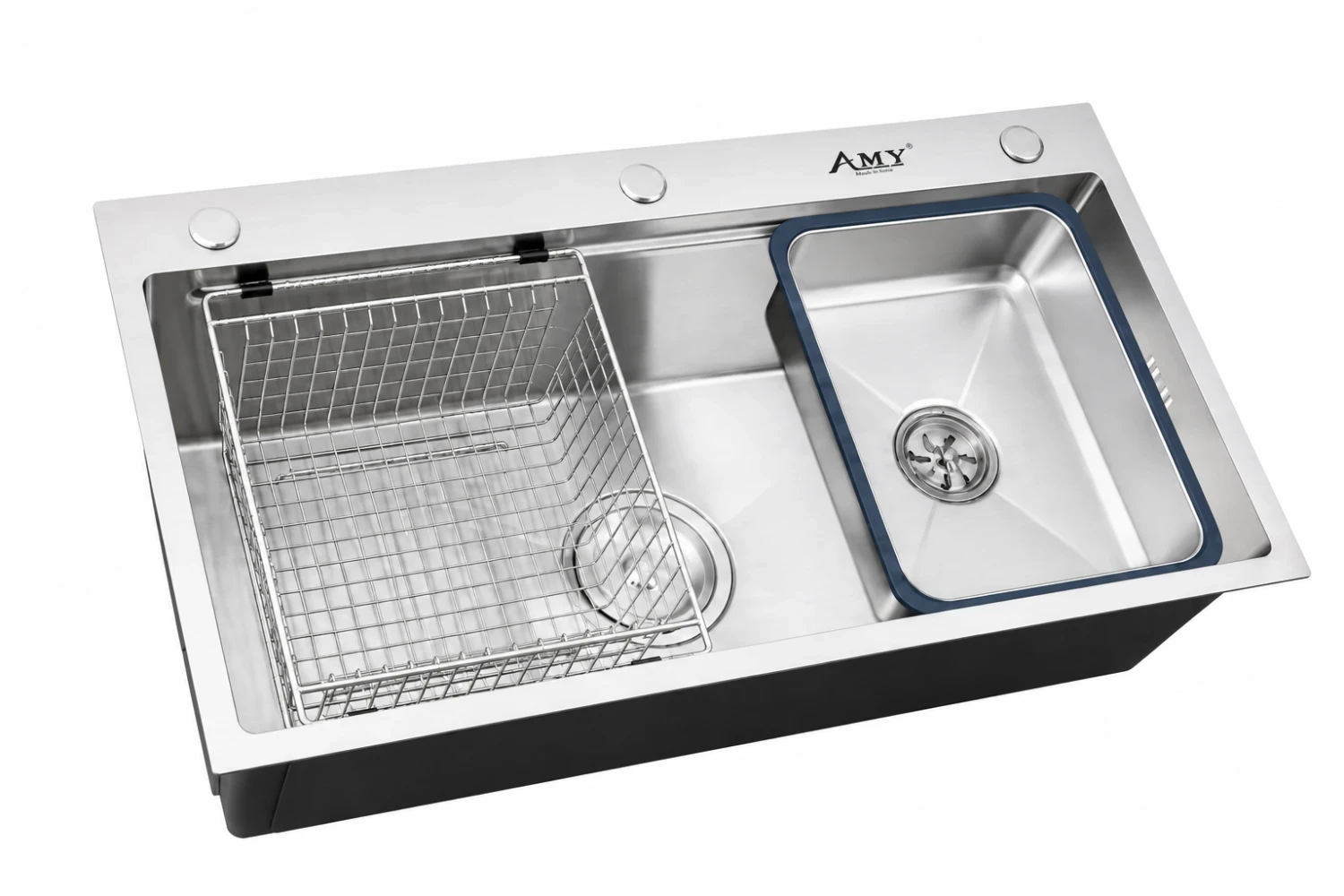 Chậu rửa 1 hố Inox AM 8245