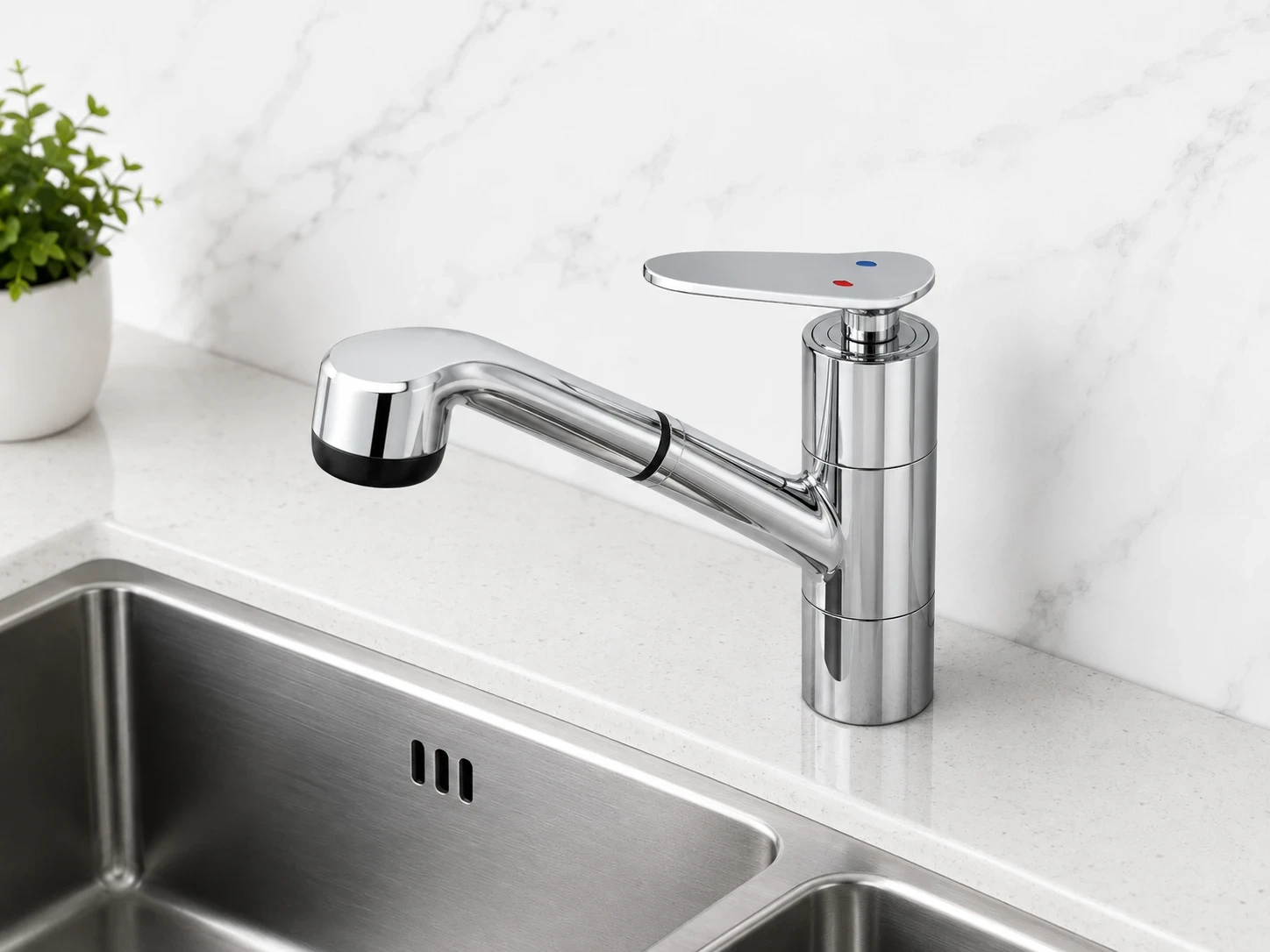 Vòi bếp nóng lạnh AM5009N